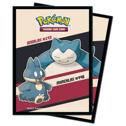Ultra PRO Snorlax and Munchlax Standard Deck Protector Sleeves (65ct) for Pokémon