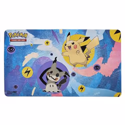 Ultra PRO Pikachu & Mimikyu Standard Gaming Playmat Mousepad for Pokemon, Play mat, Multicolour, 1 pc(s)