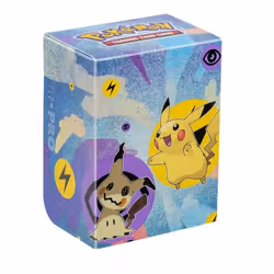 Ultra PRO Pikachu & Mimikyu Full-View Deck Box for Pokémon