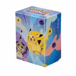Ultra PRO Pikachu & Mimikyu Full-View Deck Box for Pokémon