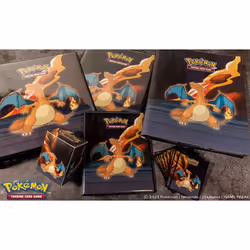 Ultra PRO Gallery Series Scorching Summit Full-View Deck Box for Pokemon