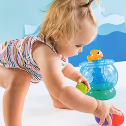 Bright Starts Activity Toy Baby Kids Ball Popper Musical Equipment Fishball