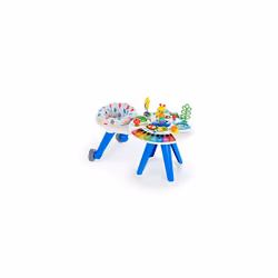 Baby Einstein, Around We Grow 4-in-1 Walker, Discover Activity Centre & Table, Music, Lights and Languages, Removable & Educa ...