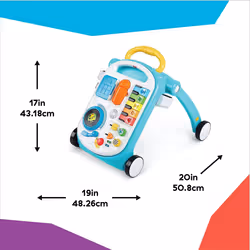 Activity Walker and Table, Educational Push Along Toy