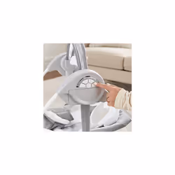 Comfort 2 Go Compact Portable 6Speed Baby Swing with Music Folds for Easy Travel Cuddle Lamb 09 Months - Additional view 6