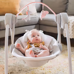 Ingenuity Comfort 2 Go Portable Swing - Flora The Unicorn - Additional view 4
