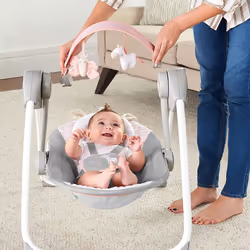 Ingenuity Comfort 2 Go Portable Swing - Flora The Unicorn - Additional view 8