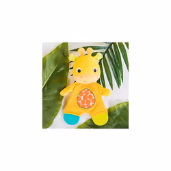 Bright Starts Snuggle Teethe Plush Teething Baby Toy - Giraffe, Crinkle Fabric, Ages 0 Months