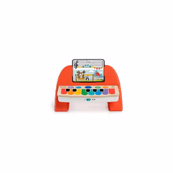 Baby Einstein Hape Cal's First Melodies Magic Touch Piano, Wooden Musical Toy with 3 Sheets, 6 Melodies, 6+ Months, 1 Count ( ...