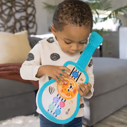 Baby Einstein Sing & Strum Magic Touch Ukulele Wooden Musical Toy  Ages 6 Months+  Multicolored