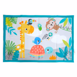 Roam About Jumbo Plush Baby Activity Play Mat, Foldable and Machine Washable - Newborn and up