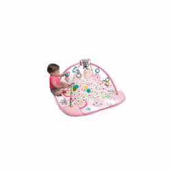 Bright Starts, 5-in-1 Your Way Ball Play Activity Gym and Ball Pit with 40 Balls - Rainbow Tropics, Play Gym with 20+ Minutes of Lights and Music - Additional view 4
