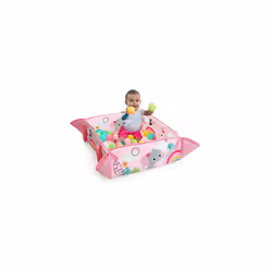 Bright Starts, 5-in-1 Your Way Ball Play Activity Gym and Ball Pit with 40 Balls - Rainbow Tropics, Play Gym with 20+ Minutes of Lights and Music - Additional view 5