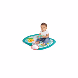 Brights Starts Totally Tropical Prop Play Tummy Time Baby Activity Mat 2 Activity Toys SelfDiscovery Mirror Easy Transport and Storage Newborn