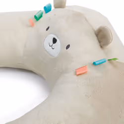 + Nate, Cozy Prop 4-in-1 Sit Up & Prop Activity Mat, Cute Bear Pillow, Multicolored, Ages Newborn + - Additional view 4