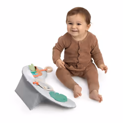 + Nate, Cozy Prop 4-in-1 Sit Up & Prop Activity Mat, Cute Bear Pillow, Multicolored, Ages Newborn + - Additional view 5