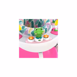Bright Starts, Bounce Bounce Baby 2-in-1 Activity Center Jumper and Table - Playful Palms with 7 Interactive Toys, Adjustable Height, Storage Bag, - Additional view 4