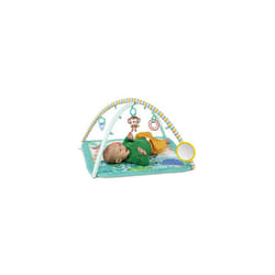 Palm Party Baby Activity Gym Machine Washable Play Mat with 4 Toys, Newborn and up - Gender Neutral, 32x32x18 Inch