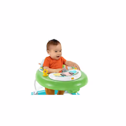 Bright Starts, Tiny Trek Jungle Vines 2-in-1 Baby Activity Walker with Removable Piano Toy with Lights, Songs & Sounds, Volume Control, Adjustable - Additional view 4