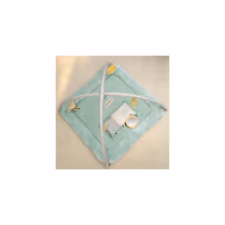 Ingenuity Calm Springs Plush Activity Gym for Baby, Ultra-Soft Premium Mat, Toys