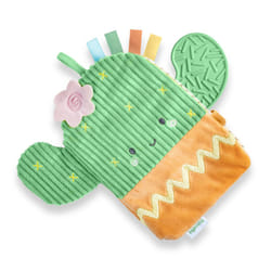 Calm Springs Soft Teething Activity Book - Multi-Texture Crinkle, Teether, Number Learning, Mirror, Unisex, for Ages 0-36 Months