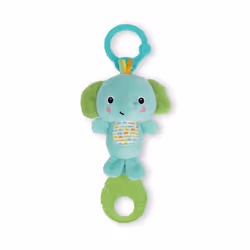 Tug Tunes On-The-Go Toy for Stroller and Carriers - Elephant - Unisex, Newborn +