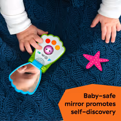 Baby Einstein, Ocean Explorers Shell Phone Musical Toy Telephone, Ages 6 Months and Up