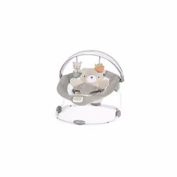 Ingenuity, InLighten Bouncer Nate The Pooh, Light Up Play Arch, Removable Bolster, 2 Reclining Positions, from Birth to