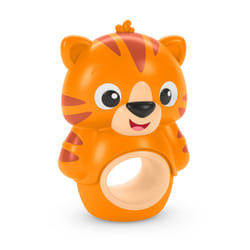 Baby Einstein Teethe & Wobble Tinker Tiger Teether Toy  BPA Free  for Cause and Effect Learning  Infants Ages 3 Months and Up