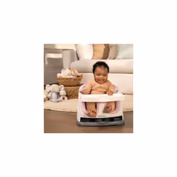 Ingenuity, Baby Base 2-in-1 Seat, Peony, Booster Chair, Dining and Feeding Seat for Toddlers, Easy to Clean with Removable and Self-Storing Tray, Ages - Additional view 11