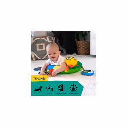 Cal-a-Pillow Tummy Time Activity Pillow, Multisensory, Cal The Caterpillar, Ages 0+ Months