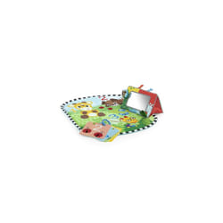 Discovery Garden Tummy Time Mat & Mirror, Ages 0-6 Months, Multisensory