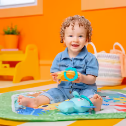 Wild Wiggles Baby Activity Gym & Play Mat with Taggies, Newborn and up - Green, 18.5x29.1x29.1 Inch - Additional view 6