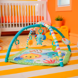 Wild Wiggles Baby Activity Gym & Play Mat with Taggies, Newborn and up - Green, 18.5x29.1x29.1 Inch - Additional view 8