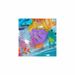 - Ocean Explorers Sensory Splash Water Mat, for Tummy Time or Seated Play, Ages 0-36 Months - Additional view 4