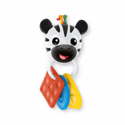 Baby Einstein Shake-a-Shape Zen Teether Toy  Multisensory  Ages 3 Months and Up