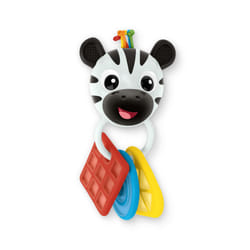 Baby Einstein Shake-a-Shape Zen Teether Toy  Multisensory  Ages 3 Months and Up