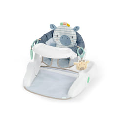 Ingenuity Prop Spot Learn-to-Sit Floor Seat for Baby  Removable Tray  2 Linkable Toys  Tummy Time Mat  Unisex  for Ages 4-12 Months - Casi