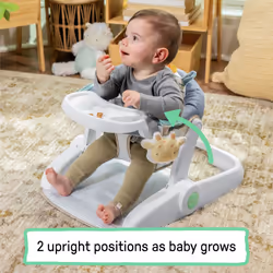 Ingenuity Prop Spot Learn-to-Sit Floor Seat for Baby  Removable Tray  2 Linkable Toys  Tummy Time Mat  Unisex  for Ages 4-12 Months - Casi