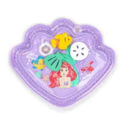 Disney Princess Ariel Tummy Time Water Mat, The Little Mermaid Sea Treasures, Purple, Baby Girl Newborn +