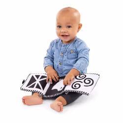 Baby Einstein Farm Explorers Counting at The Farm Soft Activity Book  Multisensory  for Tummy Time  Ages 0+ Months