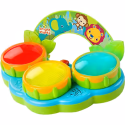 Bright Starts Safari Beats, Toy musical instrument, AA, Multicolour