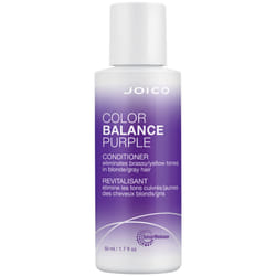 Joico Color Balance Purple Conditioner  1.7 Fl Oz  For Cool Blonde  Gr