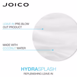 Joico Hydrasplash Replenishing Leavein for Fine Hair  3.38Ounce  2 Count