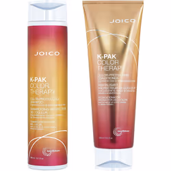 Joico K-PAK Color Therapy Shampoo 300ml & Conditioner 250ml to preserve color & repair damaged hair. NEW PACKAGING