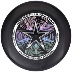 Discraft 175 gram Ultra Star Sport Disc  Black