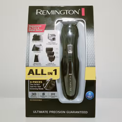 Remington 9-Piece All-In-1 Grooming Kit PG6017 - Detail Trimmer, Hair Clippers, 120V