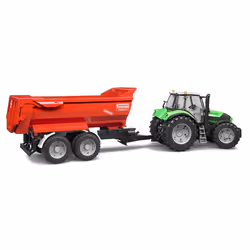 Bruder Krampe Tandem Halfpipe Tipping Trailer