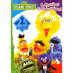 Warner Home Video Sesame Street's 25th Birthday: A Musical Celebration, DVD, DVD, English, Family, Musical, 2D, Music, Family ...