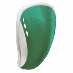 MUELLER Athletic Support Brief with Flex Shield Cup  White/Green  Peewee Large